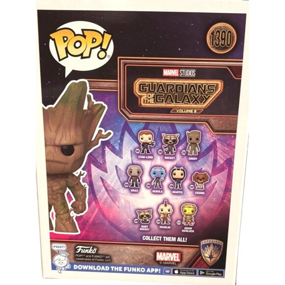 Funko Pop Marvel Guardians Of The Galaxy Vol. 3 Alpha Groot #1390 Collectible - Picture 3 of 9